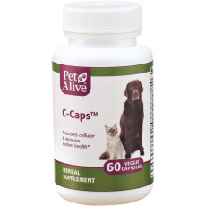 PetAlive C-Caps for Immune Health & Vitality (提升整體免疫力及治療癌症) 60粒