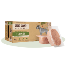 Big Dog Barf For Dog Turkey  大笨狗 急凍火雞狗糧 12件一盒(3KG)