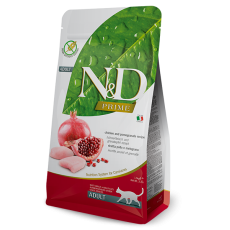 Farmina Natural & Delicious Grain Free Pomegranate and Chicken for Adult Cats  無穀物石榴+雞成貓糧 10kg