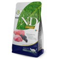 Farmina Natural & Delicious Grain Free Neutered Lamb and Blackcurrant Berry  for Adult Cats  無穀物藍莓+羊成貓糧1.5kg