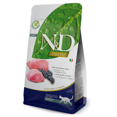 Farmina Natural & Delicious Grain Free Neutered Lamb and Blackcurrant Berry  for Adult Cats  無穀物藍莓+羊成貓糧1.5kg