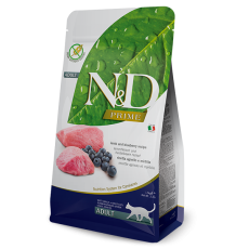 Farmina Natural & Delicious Grain Free Neutered Lamb and Blackcurrant Berry  for Adult Cats  無穀物藍莓+羊成貓糧 10kg