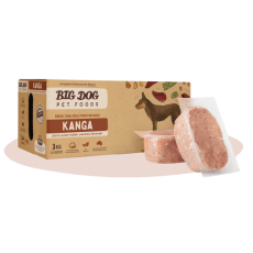 Big Dog Barf For Dog Kangaroo  大笨狗 急凍袋鼠肉狗糧 12件一盒(3KG)