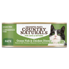 Grandma Mae's Country Naturals Grain Free Ocean Fish & Chicken Dinner for Cats & Kittens(pate) 無添卡無穀物深海魚雞肉醬煮配方 5.5oz 