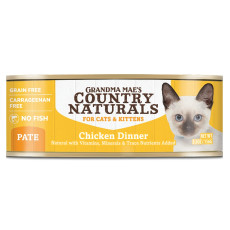 Grandma Mae's Country Naturals Grain Free Chicken Dinner for Cats & Kittens(pate) 無添卡無穀物雞肉醬煮配方 5.5oz X24