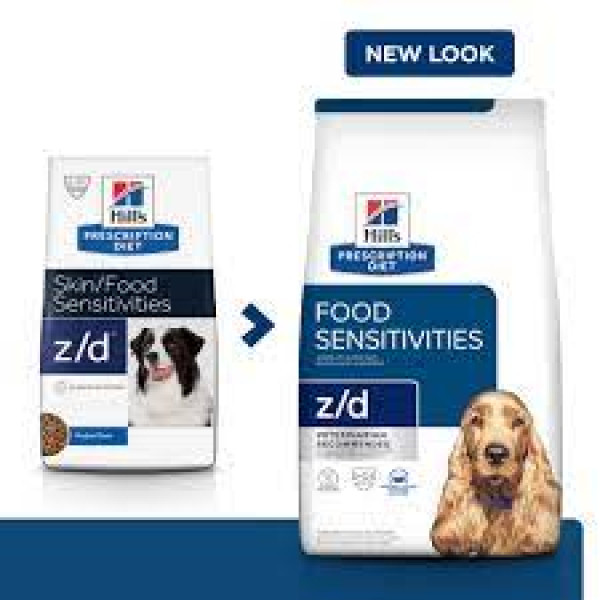 Hill's prescription diet z/d Skin/Food Sensitivities (Original) Canine 犬用皮膚/食物敏感 8lbs