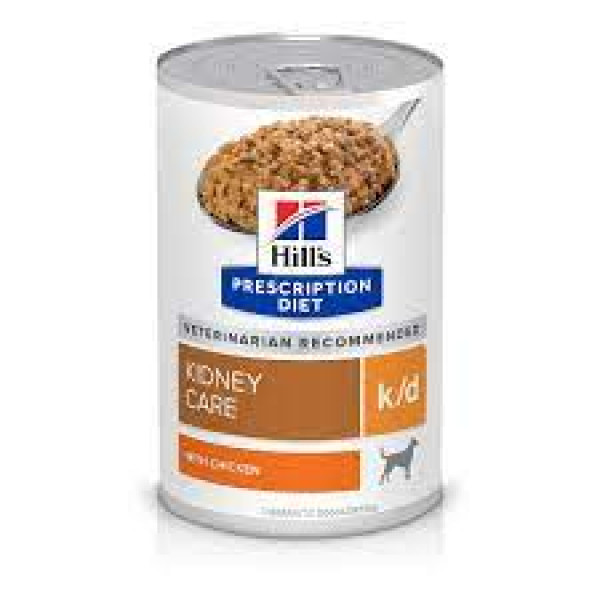 Hill's prescription k/d Kidney Care Canine 犬用腎臟病護理罐頭 13oz X12
