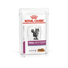 Royal Canin Feline Renal With Chicken Pouch (RF23)貓隻腎臟處方濕糧(雞肉味)  85g X12包