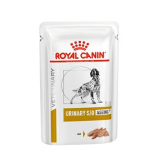 Royal Canin Veterinary Diet Canine Urinary S/O Ageing 7+ Loaf Pouch 泌尿道 (7歲以上成犬適用) 85g x 12