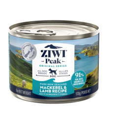 Ziwi Peak Original Mackerel＆Lamb For Dogs 鯖魚配羊肉狗罐頭 170gX12