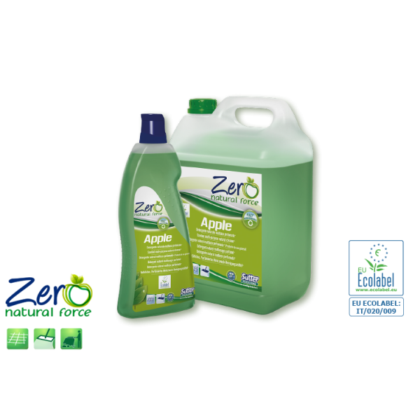  Zero APPLE Scented multi-purpose natural detergent天然洗地劑 (青蘋果香) 1L