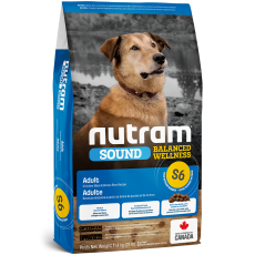 Nutram S6 Sound Balanced Wellness® Adult Natural Dog Food 成犬(雞肉南瓜) 11.4kg 