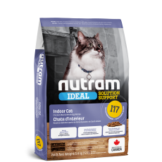 Nutram I17 Ideal Solution Support® Indoor Shedding Natural Cat Food 控制掉毛室內天然貓糧 1.13kg