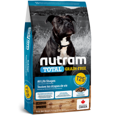 Nutram T-25 Nutram Total Grain-Free®  Trout and Salmon Meal Recipe Dog Food (Big Bite) 無穀三文魚配方(大粒) 2kg