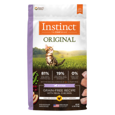 Instinct® Original Grain-Free Recipe with Real Chicken for Kittens 本能無穀物雞肉幼貓用糧 4.5lbs