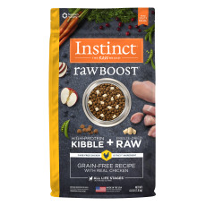 Instinct Raw Boost Grain-Free Recipe with Real Chicken 本能生肉無穀物雞肉犬用糧 21 lbs