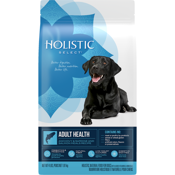 Holistic Select Adult Health Anchovy & Sardine And Salmon Meal Recipe 成犬鯷魚、沙甸魚及三文魚敏感皮膚配方 30lbs