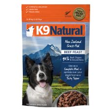 K9 Natural Freeze Dried Beef Feast 牛肉盛宴 500g