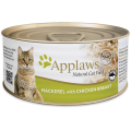 Applaws Mackerel with Chicken For Cats 鯖魚 &雞肉貓罐頭 70g