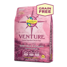 Earthborn Venture™ Rabbit Meal & Pumpkin Limited Ingredient Diet for Dogs 低敏單一蛋白兔肉+南瓜 4lbs