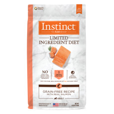 Instinct Limited Ingredient Diet Grain-Free Recipe with Real Salmon 本能單一蛋白三文魚肉犬用糧 4lbs
