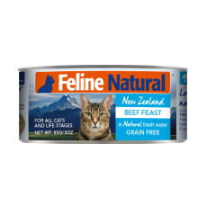 F9 Natural Beef Feast Can For Cats 牛肉貓罐頭 85g
