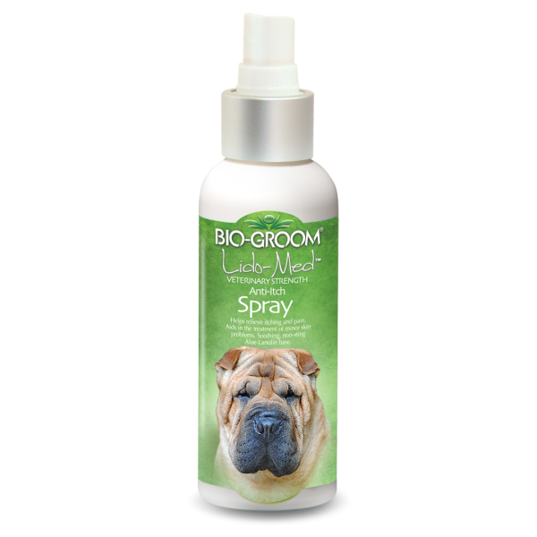 Bio-Groom Lido-Med Veterinary Strength Anti-Itch Spray  消炎止癢護理噴劑 4oz