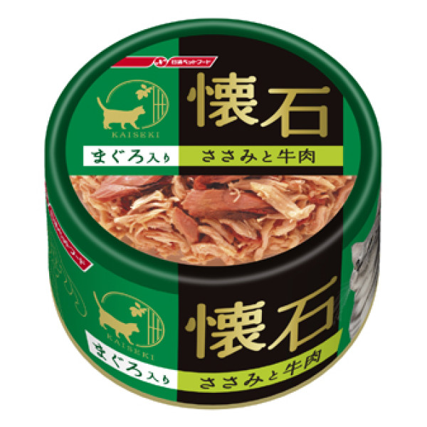 Nisshin Kaiseki 日清懷石 Maguro and Sasami with Beef 吞拿魚+雞肉+牛肉 80g X24